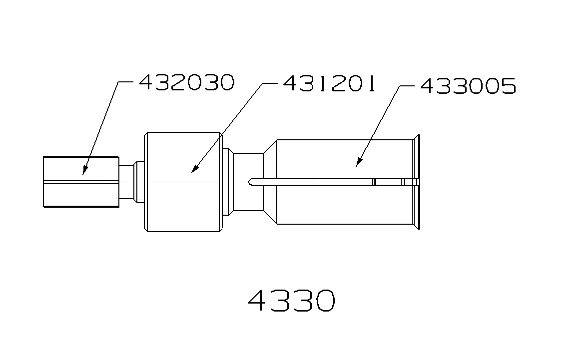 EXTRACTOR DE PINZA INTERIOR FORZA SERIE 4300